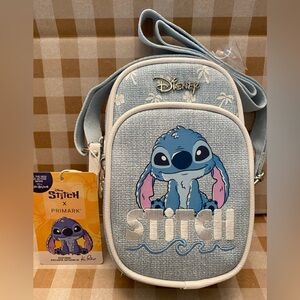 Lilo & Stitch Crossbody Bag Cell Phone Holder  ~ Primark ~  NEW